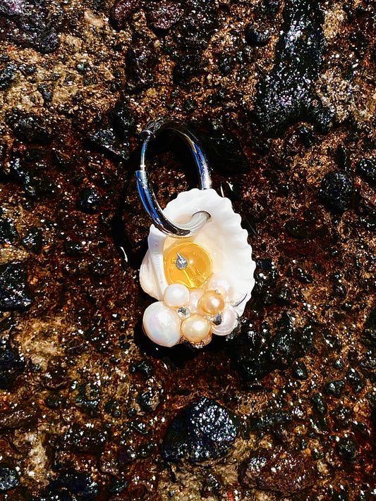 Kolczyk, Aquamarine Honey