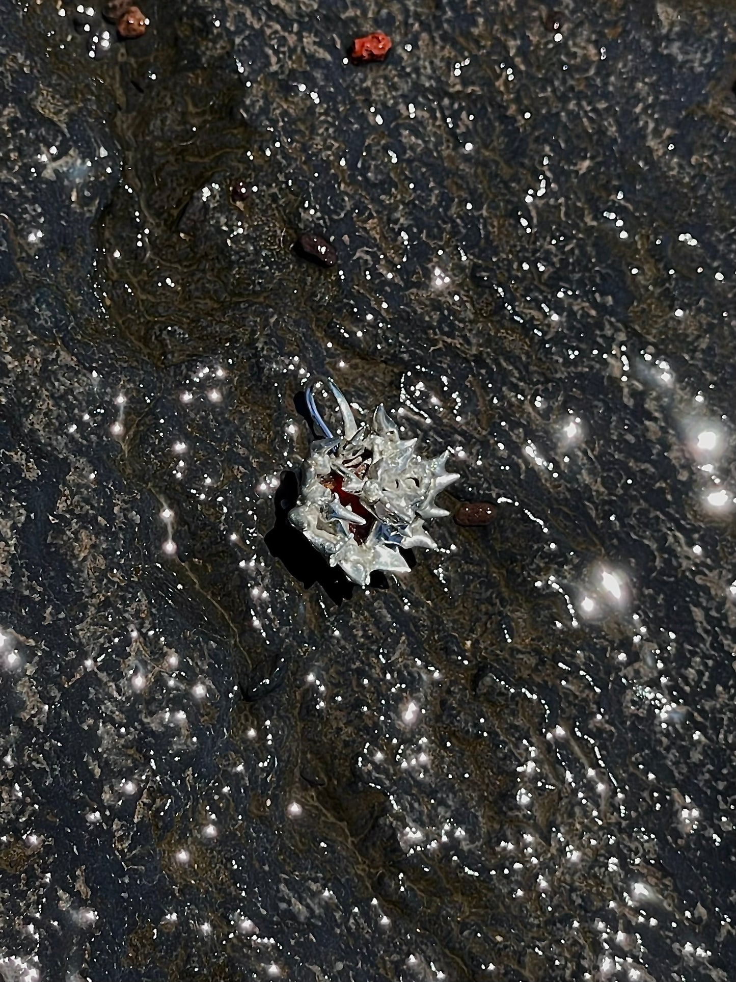 Dangling Earring, Sea Urchin