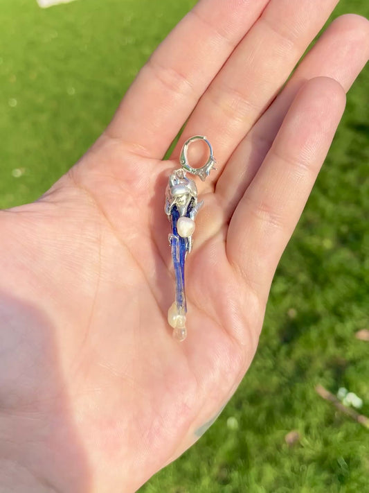 Dangling Earring – Blue Lagoon